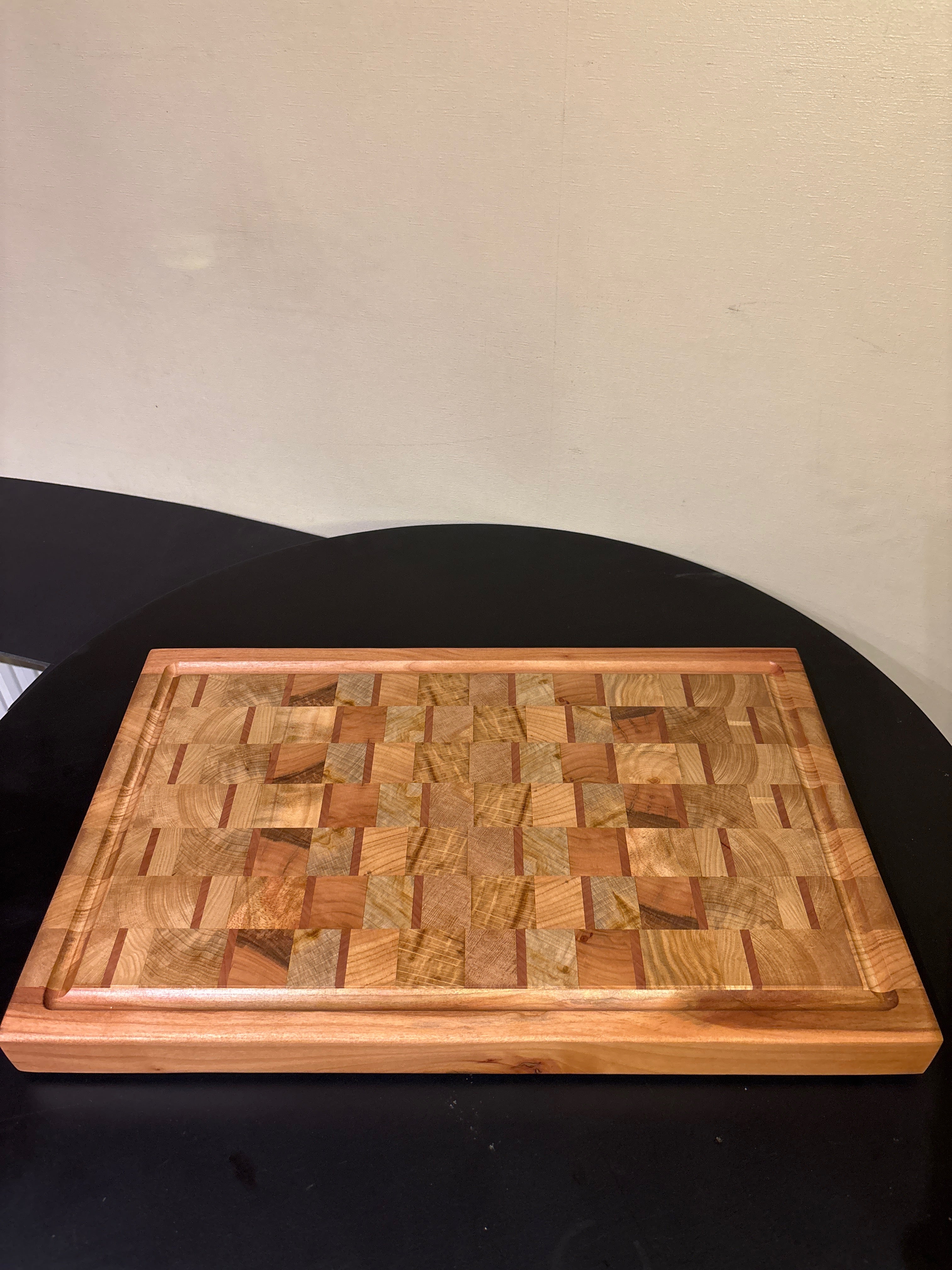 Tabla end grain asado